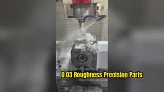 Bagian CNC Presisi 0,03 Kekasaran Permukaan