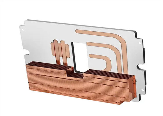 kualitas  Standard Customized Aluminum Extrusion Profiles Anodizing With Copper Material pabrik