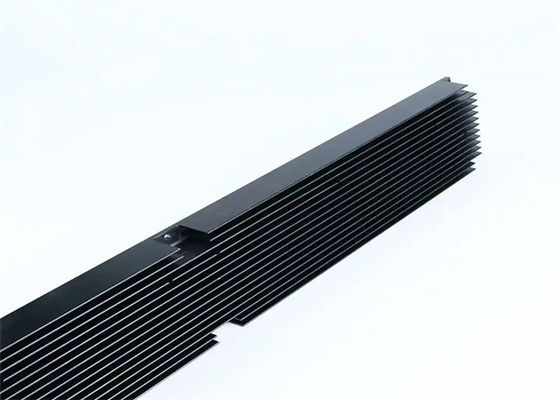 kualitas  Black CNC Machining Surface Finish Precision With Customized Coating pabrik