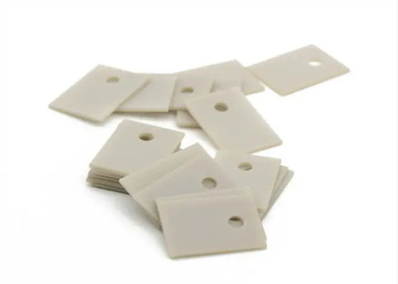 kualitas  SIO2 Ceramic Heat Sink Electrical Insulation Non Electrically Conductive pabrik