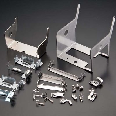 Bagian Aluminium Stamped Precision Custom Sheet Metal Fabrication Stamping Components Layanan