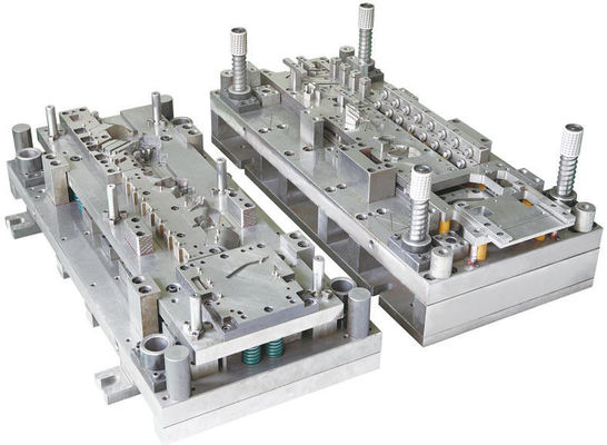 Bagian Aluminium Stamped Precision Custom Sheet Metal Fabrication Stamping Components Layanan