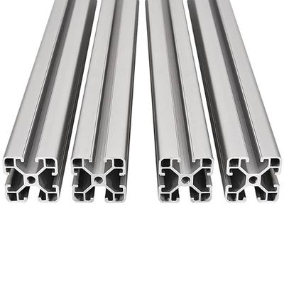 2525 T Slot Aluminium Profile Bending Aluminium Profil Ekstrusi