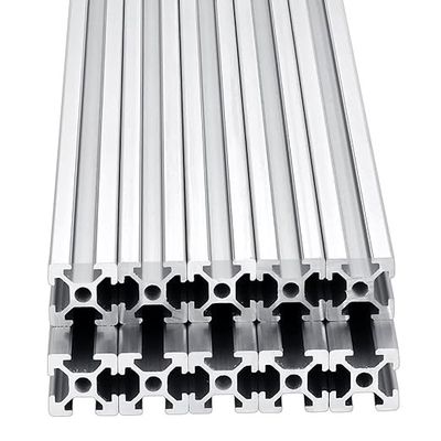 2525 T Slot Aluminium Profile Bending Aluminium Profil Ekstrusi