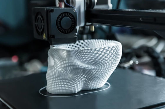 Aluminium 3D Printing Service Parts Smooth Industri yang disesuaikan