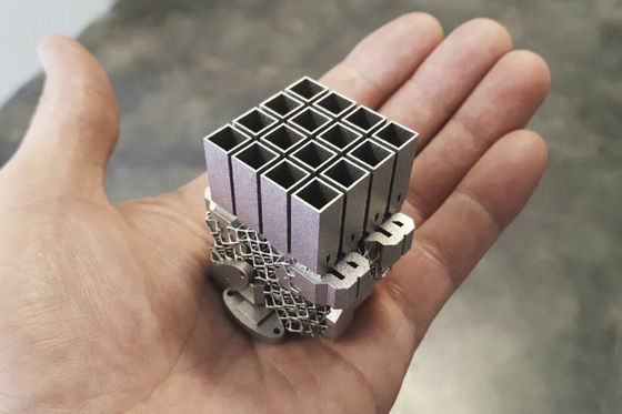Aluminium 3D Printing Service Parts Smooth Industri yang disesuaikan