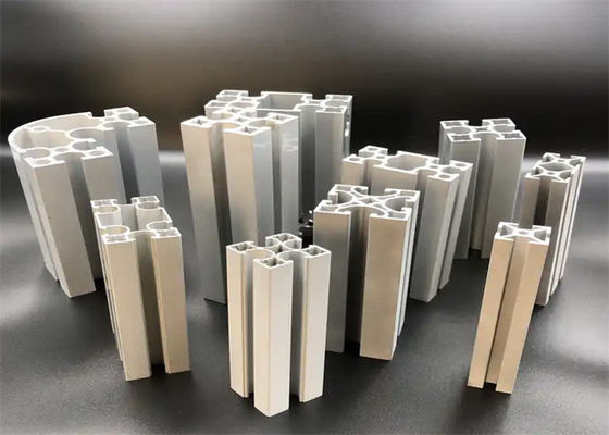 Polishing Aluminium Extrusion Heat Sink Profil ringan