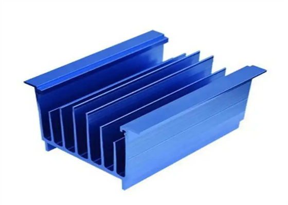 Fleksibel Custom Stock Aluminium Profil Ekstrusi Mill Finish Industri