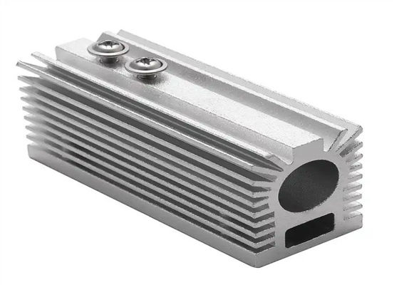 Profil Ekstrusi Aluminium Anodisasi Bulat Untuk Aplikasi Industri