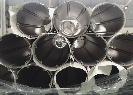 OEM Standar Aluminium Alloy Profil Ekstrusi Roller Bentuk Roller Anodizing