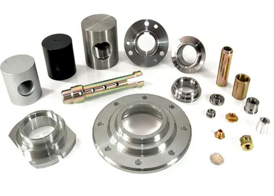 Metal Custom 5 Axis Machining Deburred CNC Machining Bagian penggilingan