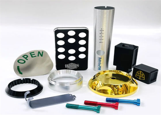 OEM Custom CNC Mesin Bagian Aluminium Milling Anodizing Permukaan