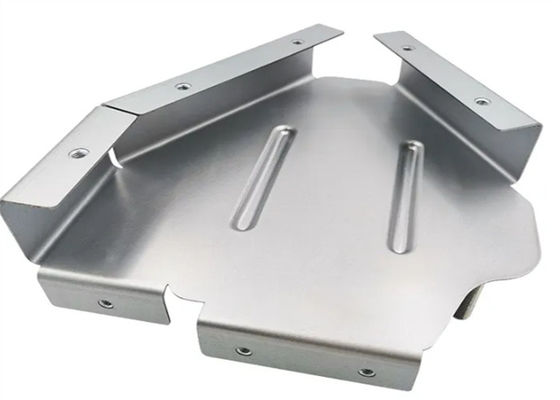 Fleksibel Bending Aluminium Sheet Metal Fabrication Metal Bending Process Layanan