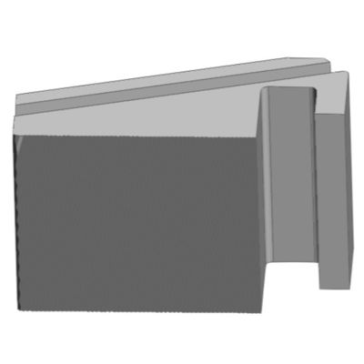 CNC Milling Steel Pinza 005 E1 dengan Metode Mesin CNC dan 88.0x56.0x39.0 mm