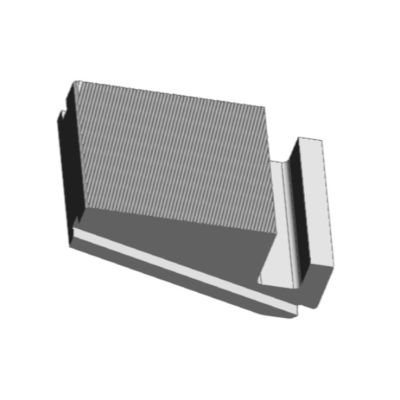 CNC Milling Steel Pinza 005 E1 dengan Metode Mesin CNC dan 88.0x56.0x39.0 mm