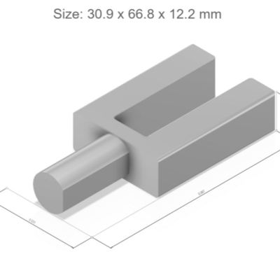 Aluminium Felt Oil Port untuk Mobil Warna Asli Bahan tahan lama