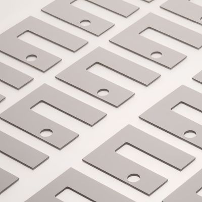 Tinggi Suhu Silicone Thermal Pad 0,23MPa Kekuatan Tarikan Untuk Industri