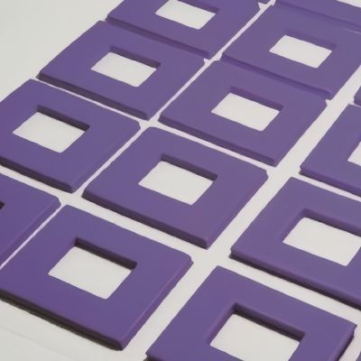 Panas Konduktif Abu-abu Suhu Tinggi Karet Silikon Pad Dengan 0,3mm Untuk 15mm Sampel Tersedia