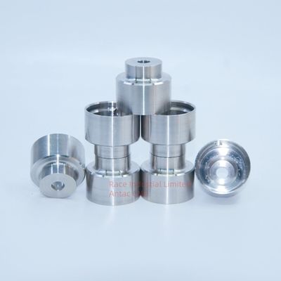 Komponen mekanik pemutar CNC presisi tinggi untuk aluminium, stainless steel, kuningan, tembaga, titanium