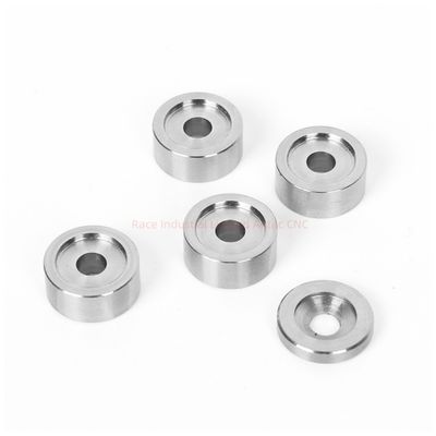 Precision CNC Turning Parts Aluminium Material stainless steel ±0.005mm Toleransi Layanan Mesin
