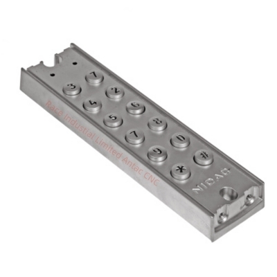 Aluminium Die Casting Parts dengan 60-120 μm Powder Coating