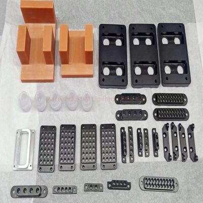 Precision CNC Machining Parts Ra0.2 Ra3.2 Surface Roughness Anodized Komponen yang Disesuaikan